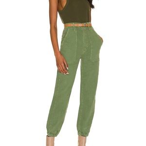 The Wrapper Patch Springy Ankle in Chalk Avocado